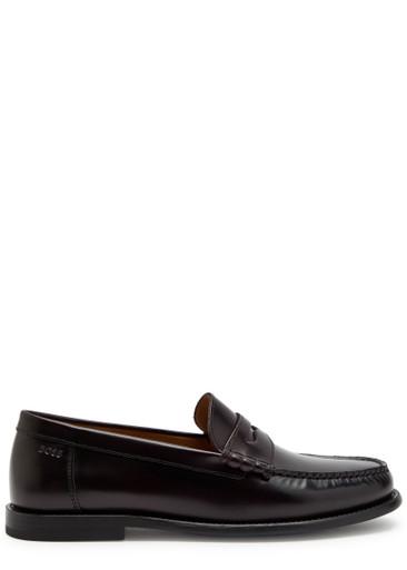 Tevan leather loafers by HUGO BOSS