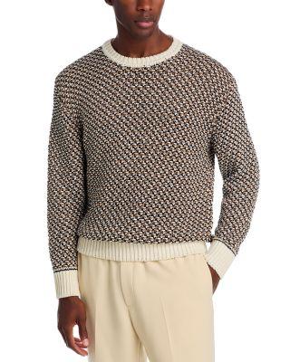 Textured Crewneck Sweater by HUGO BOSS