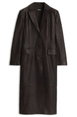 Textured leather coat by HUGO BOSS Textured leather coat by HUGO BOSS