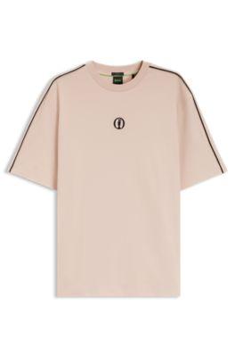 The Open cotton T-shirt with golf graphic by HUGO BOSS
