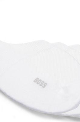Three-pack of no-show socks in a cotton blend by HUGO BOSS
