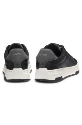 Trainers in faux leather by HUGO BOSS