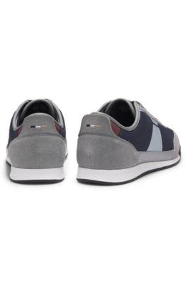 Trainers with mesh detailing by HUGO BOSS