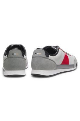 Trainers with mesh detailing by HUGO BOSS