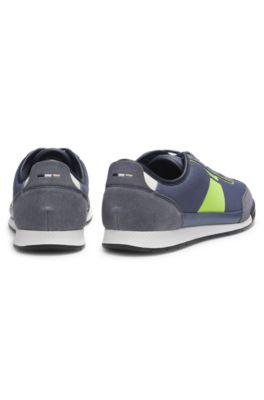 Trainers with mesh detailing by HUGO BOSS