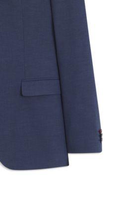 Two-piece extra-slim-fit suit in patterned fabric by HUGO BOSS