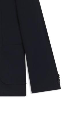 Two-piece slim-fit suit in performance-stretch fabric by HUGO BOSS