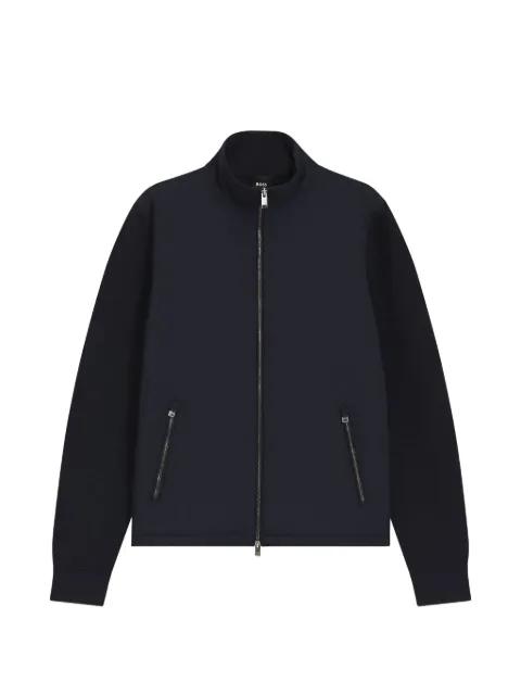Ulmo zip-up bomber jacket by HUGO BOSS