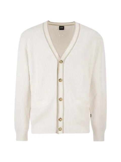 V-neck cardigan by HUGO BOSS