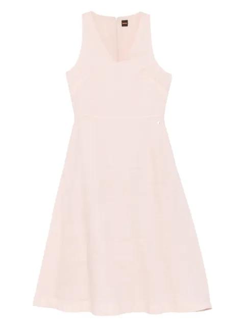 V-neck midi dress by HUGO BOSS