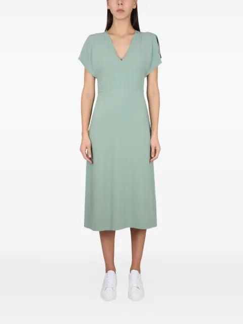 V-neck midi dress by HUGO BOSS