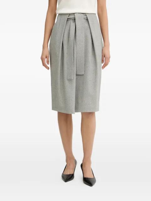Vakava pleated midi skirt by HUGO BOSS