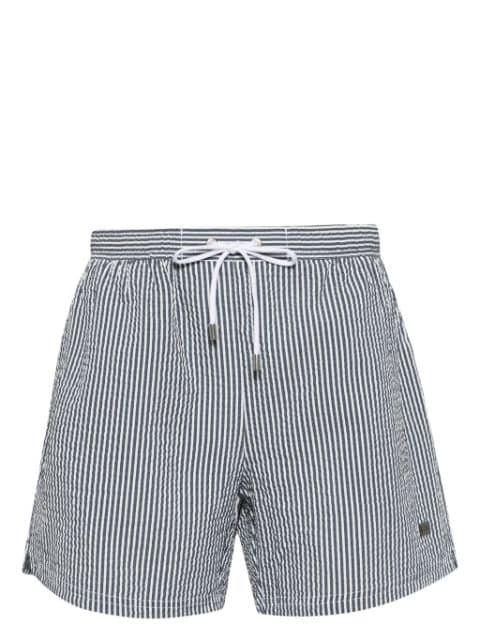 Velvetfish striped swim shorts by HUGO BOSS