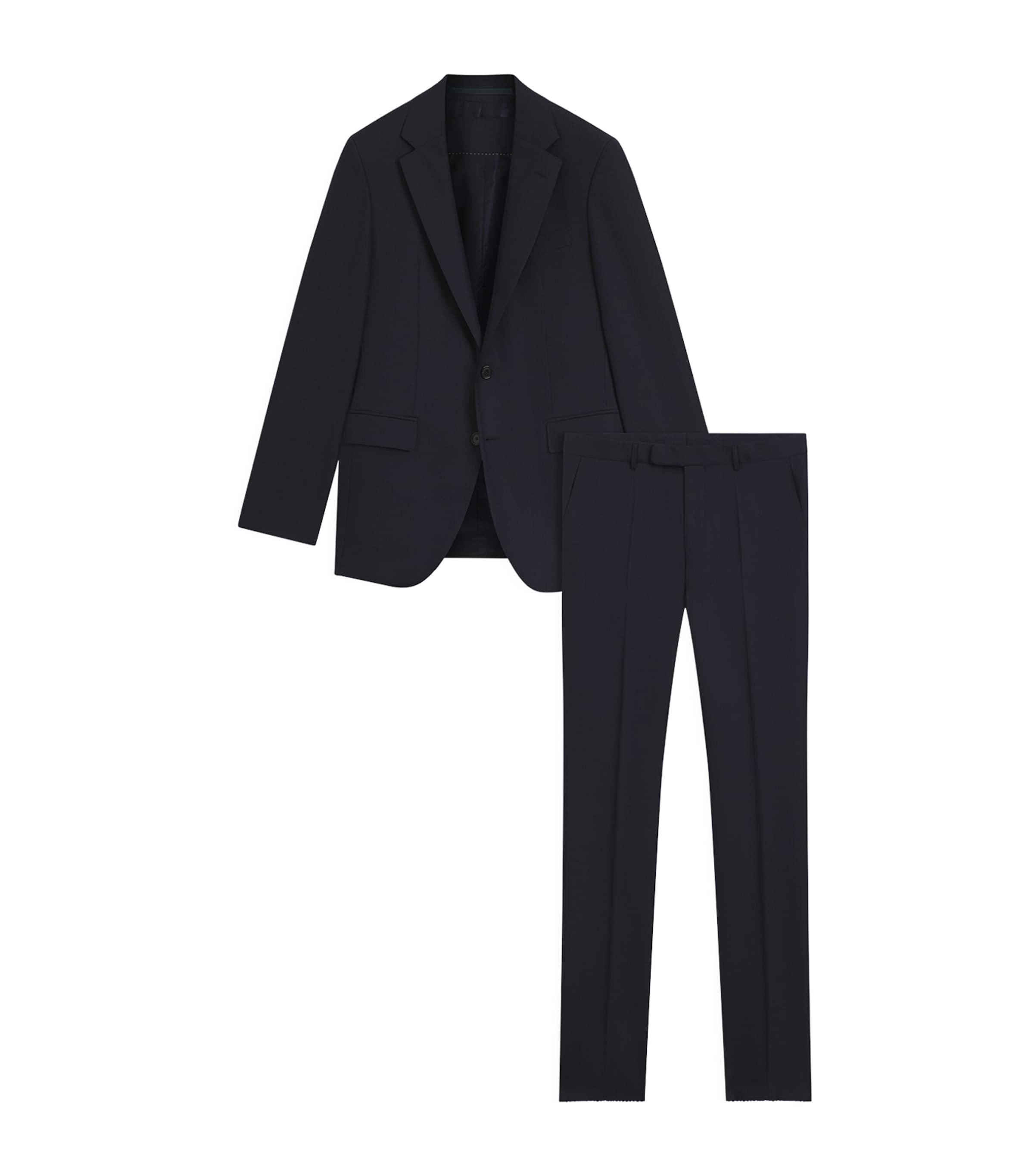 Virgin Wool-Silk 2-Piece Suit by HUGO BOSS