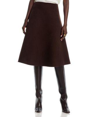 Vukina Wool Blend A Line Skirt by HUGO BOSS