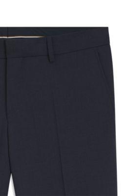 Washable slim-fit trousers in stretch cloth by HUGO BOSS