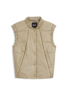 Water-repellent gilet with wadding by HUGO BOSS