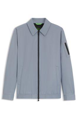 Water-repellent jacket in stretch material by HUGO BOSS Water-repellent jacket in stretch material by HUGO BOSS