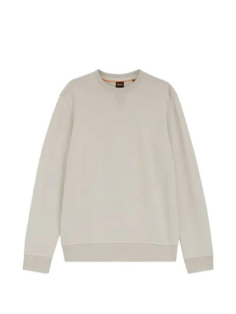 Westart crew-neck logo-detail sweatshirt by HUGO BOSS