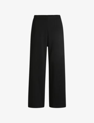 Wide-Leg Loose-Fit Cotton-Blend Jogging Bottoms by HUGO BOSS