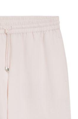 Wide-leg trousers with elasticated waistband by HUGO BOSS