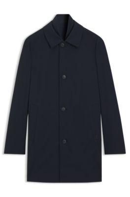 Wrinkle-resistant 3-in-1 coat with water-repellent finish by HUGO BOSS