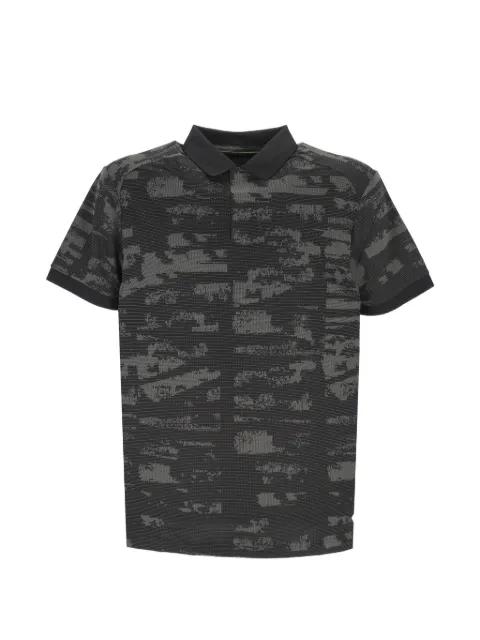 abstract-print polo shirt by HUGO BOSS
