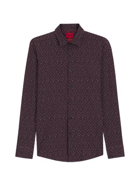 abstract-print shirt by HUGO BOSS