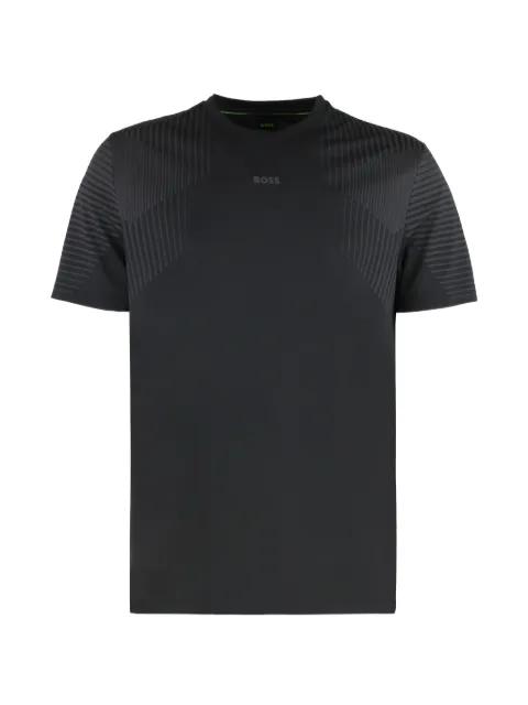 active quick-dry T-shirt with reflective details by HUGO BOSS