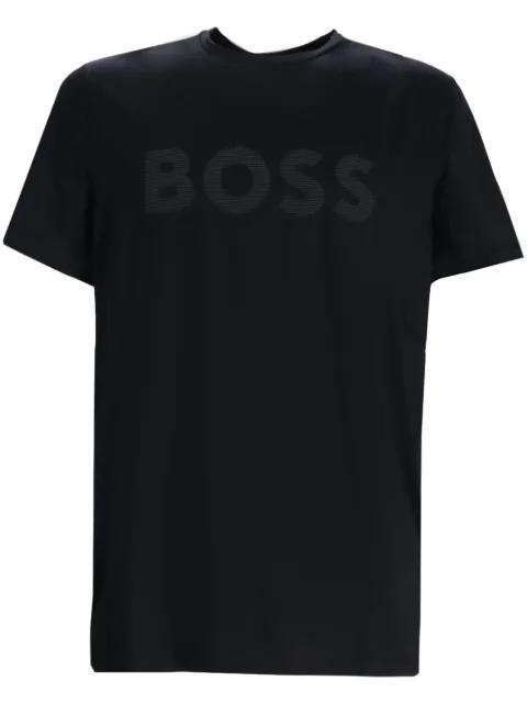 active slim-fit T-shirt with moisture management by HUGO BOSS