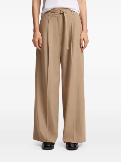 belted-fastening trousers by HUGO BOSS