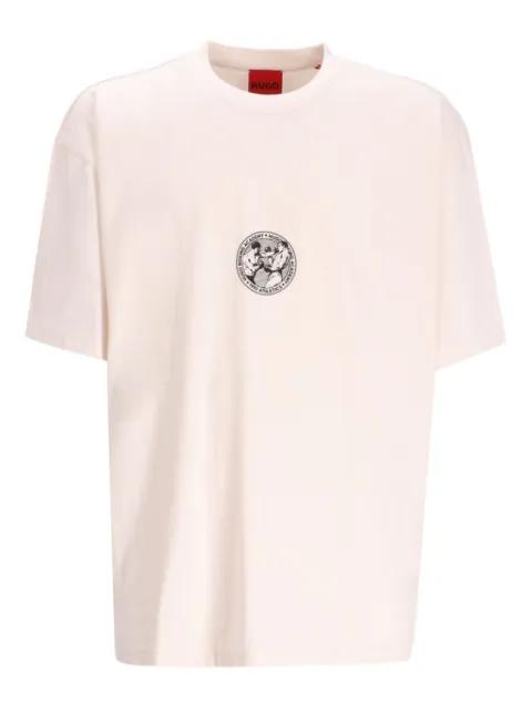 boxing academy logo t-shirt by HUGO BOSS