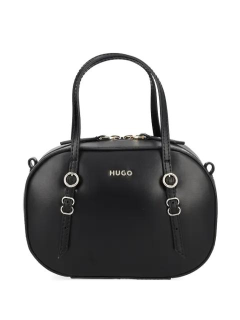 buckle-detail logo-detail tote bag by HUGO BOSS
