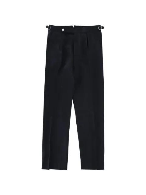 buckle-detail trousers by HUGO BOSS