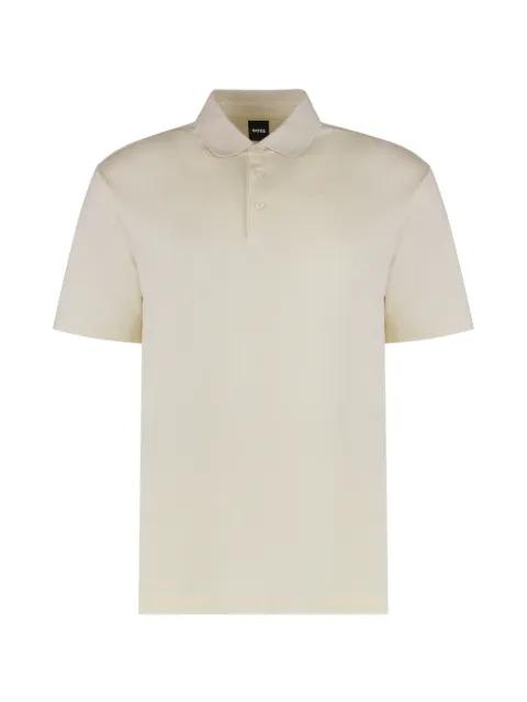 button-fastening polo shirt by HUGO BOSS