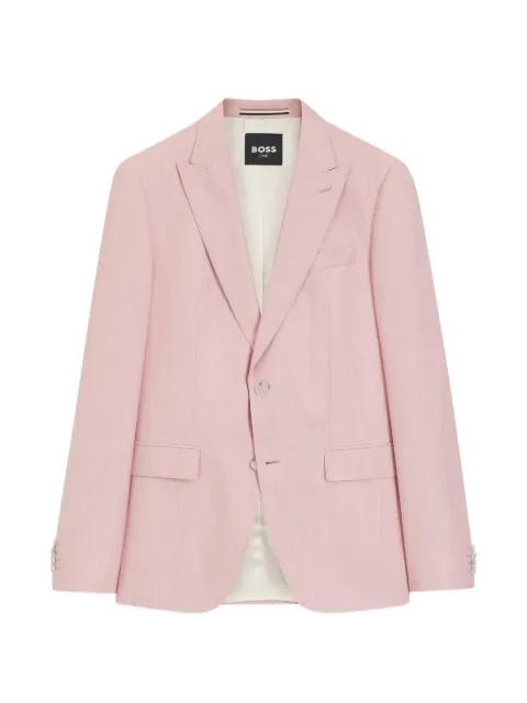 button-fastening suit jacket by HUGO BOSS