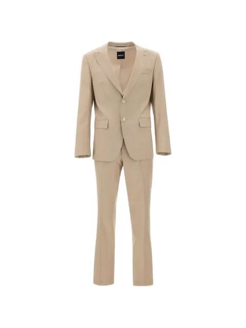 button peaked lapels suit (set of two) by HUGO BOSS
