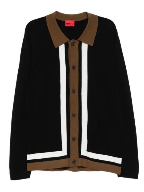 button-up cardigan by HUGO BOSS