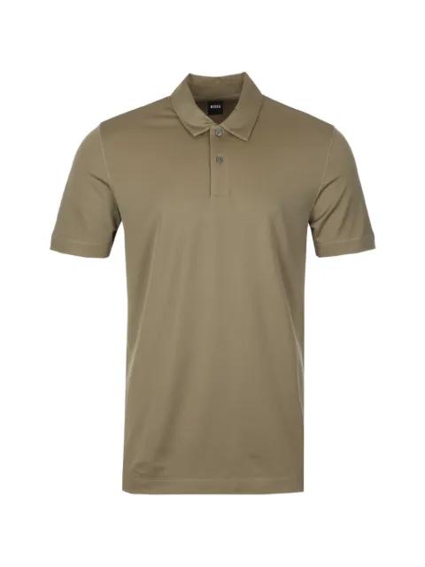 buttoned collar polo shirt by HUGO BOSS