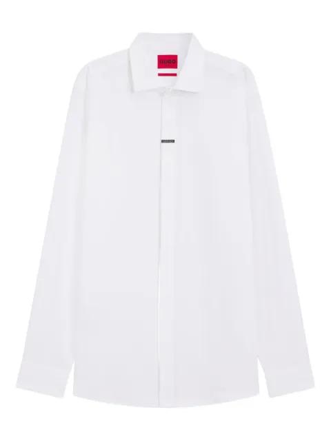 buttoned long-sleeve shirt by HUGO BOSS