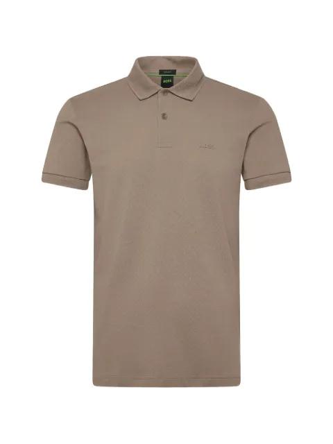 buttoned polo shirt by HUGO BOSS