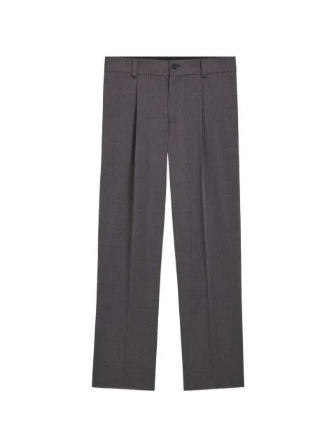 checkered trousers by HUGO BOSS