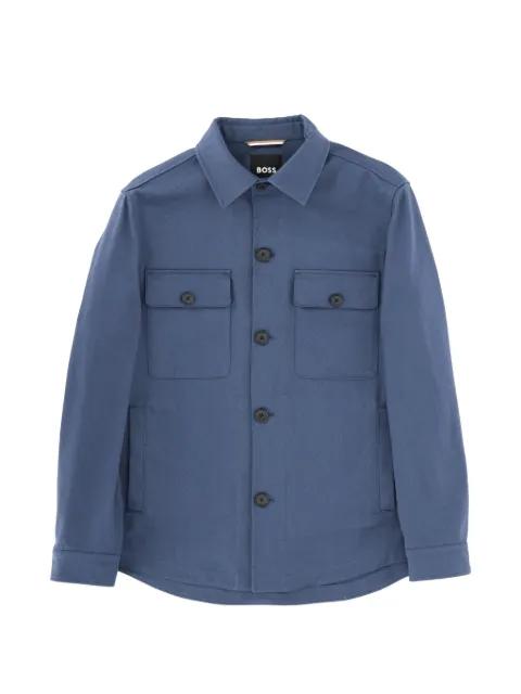 chest-pockets shirt jacket by HUGO BOSS