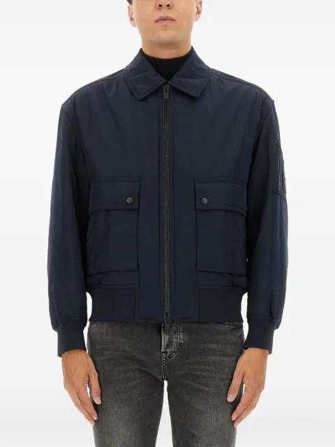 collared pocket jacket by HUGO BOSS