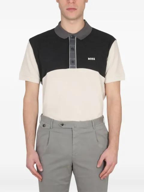 colour-block polo shirt by HUGO BOSS