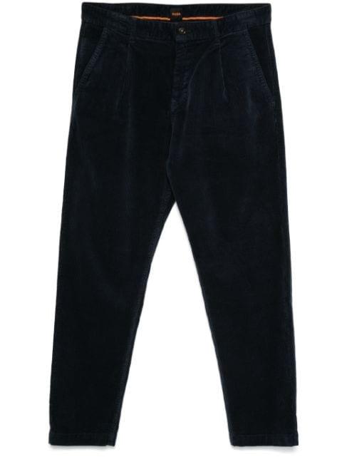 corduroy trousers by HUGO BOSS