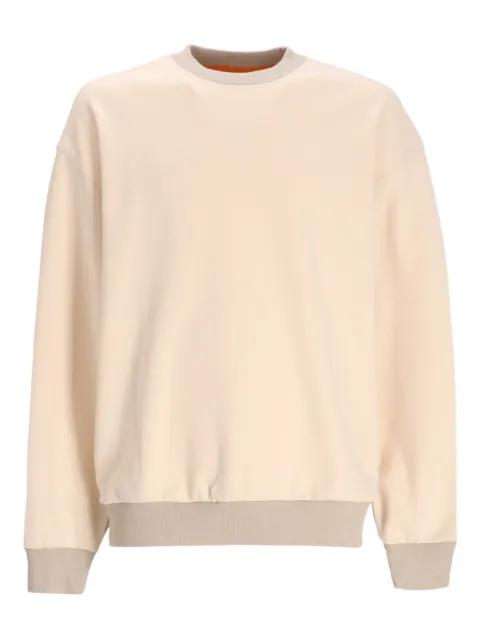 cotton crew-neck sweatshirt by HUGO BOSS
