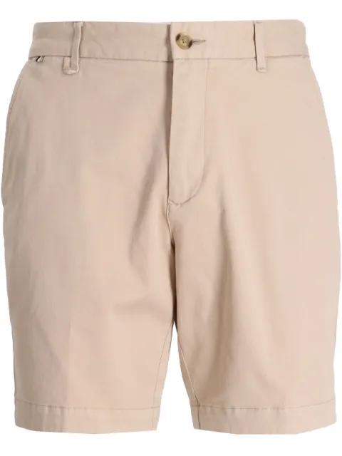 cotton gabardine shorts by HUGO BOSS
