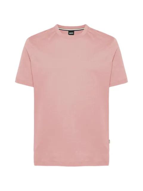 cotton-jersey T-shirt with logo detail by HUGO BOSS
