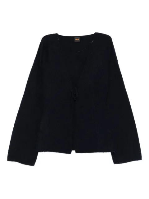 crew neck cardigan by HUGO BOSS